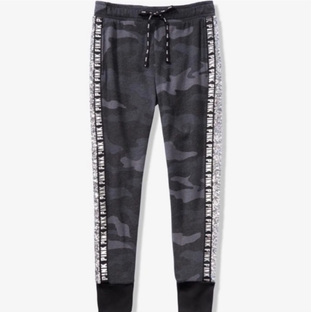 Pink camo skinny joggers - Picture 3 of 7